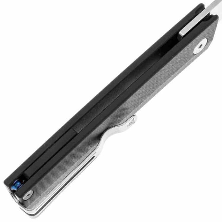 Couteau SRM Knives 401L-GB Black Manche G10 Lame Acier 10Cr15CoMov IKBS Linerlock Clip SRM401LGB - Livraison Gratuite