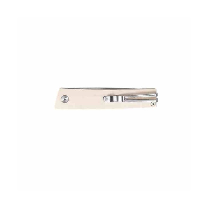 Couteau SRM Knives 401L-GT Tan Manche G10 Lame Acier 10Cr15CoMov IKBS Linerlock Clip SRM401LGT - Livraison Gratuite