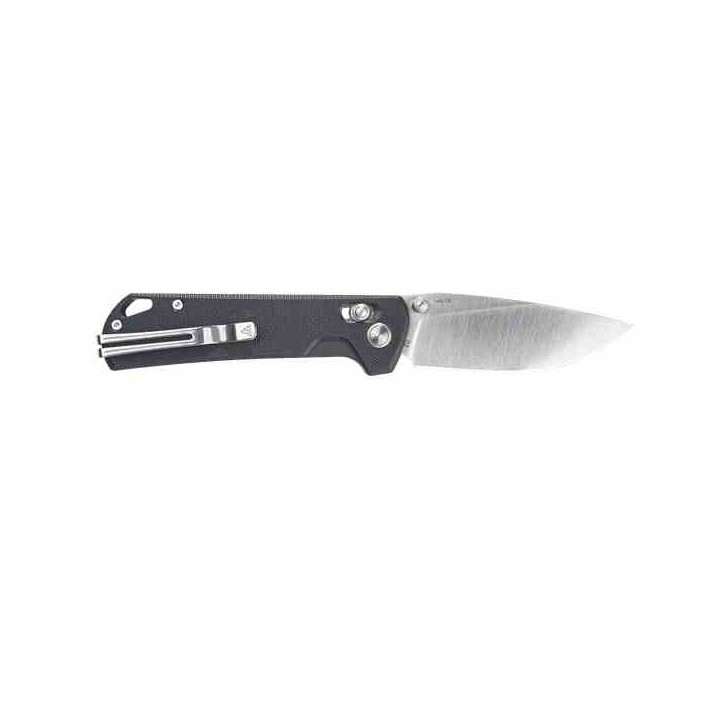 Couteau SRM Knives 168L-GB Black Manche G10 Lame Acier D2 IKBS Ambi Lock Clip SRM168LGB - Livraison Gratuite