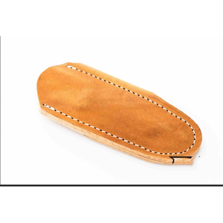 Couteau Bradford Guardian 3.5 Tanto Natural Manche Micarta Lame Acier M390 Etui Cuir Made USA BRAD35T104 - Livraison Gratuite