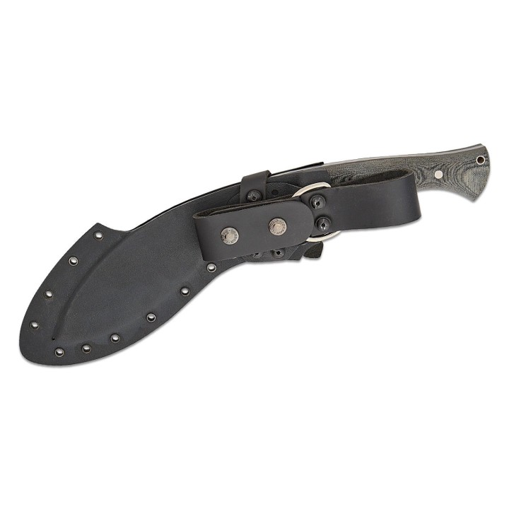 Couteau Condor Wild Brush Kukri Lame Acier Carbone 1075 Manche Micarta Etui Kydex Salvador CTK1839107HC - Livraison Gratuite