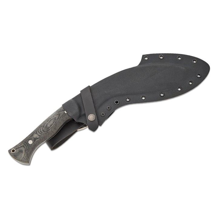 Couteau Condor Wild Brush Kukri Lame Acier Carbone 1075 Manche Micarta Etui Kydex Salvador CTK1839107HC - Livraison Gratuite