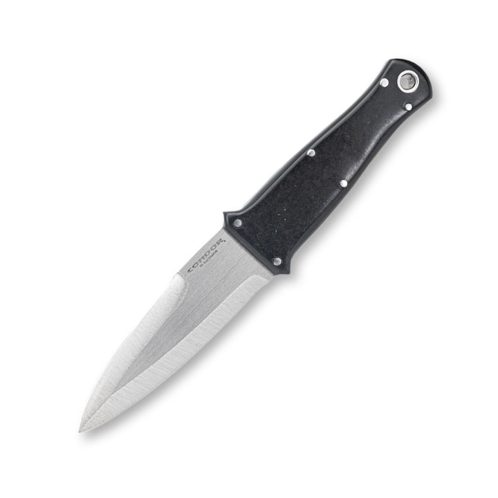 Couteau Condor Hokahey Lame Spear Point Acier 420HC Manche Micarta Etui Cuir Made Salvador CTK184036SS - Livraison Gratuite