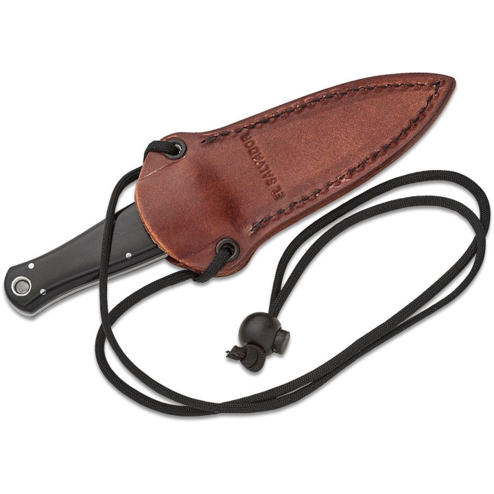 Couteau Condor Hokahey Lame Spear Point Acier 420HC Manche Micarta Etui Cuir Made Salvador CTK184036SS - Livraison Gratuite