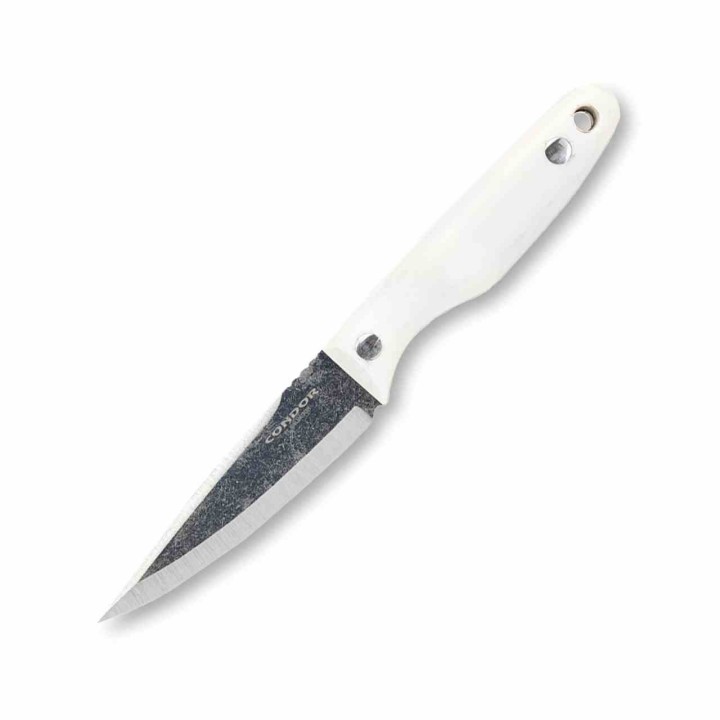 Couteau Condor Hawthorne White Manche Micarta Lame Acier Carbone 1095 Etui Kydex El Salvador CTK82483HC - Livraison Gratuite