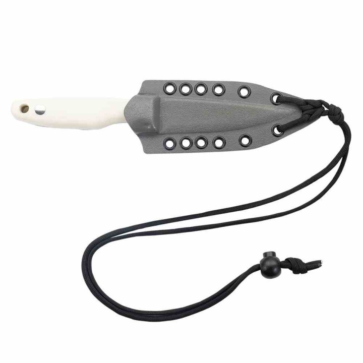 Couteau Condor Hawthorne White Manche Micarta Lame Acier Carbone 1095 Etui Kydex El Salvador CTK82483HC - Livraison Gratuite