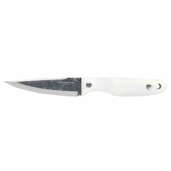 Couteau Condor Hawthorne White Manche Micarta Lame Acier Carbone 1095 Etui Kydex El Salvador CTK82483HC - Livraison Gratuite