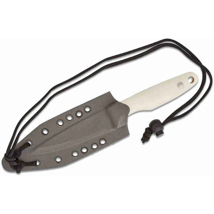 Couteau Condor Hawthorne White Manche Micarta Lame Acier Carbone 1095 Etui Kydex El Salvador CTK82483HC - Livraison Gratuite