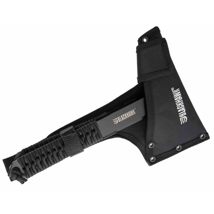 Set de 3 Haches BLACKHAWK Direct Hawk 3 Piece Throwing Tomahawk Lame Acier 420 Etui Nylon BHDHK01BK - Livraison Gratuite