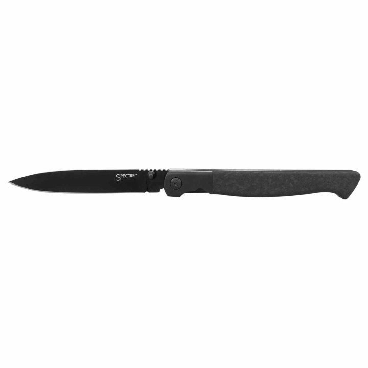 Couteau Cold Steel Spectre Drop Point Lame Acier CPM-20CV Black Manche F/Carbon/Titane Linerlock CSFL39SDP - Livraison Gratuite