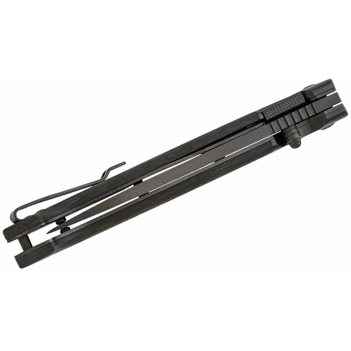 Couteau Cold Steel Spectre Drop Point Lame Acier CPM-20CV Black Manche F/Carbon/Titane Linerlock CSFL39SDP - Livraison Gratuite