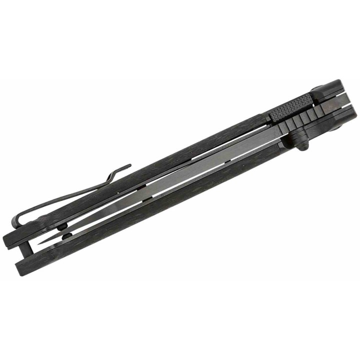 Couteau Cold Steel Spectre Hawkbill Lame Acier CPM-20CV Black Manche F/Carbon/Titane Linerlock CSFL39SHB - Livraison Gratuite
