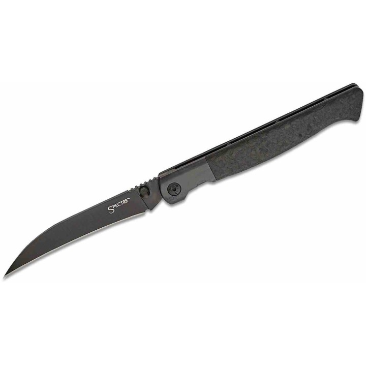 Couteau Cold Steel Spectre Hawkbill Lame Acier CPM-20CV Black Manche F/Carbon/Titane Linerlock CSFL39SHB - Livraison Gratuite