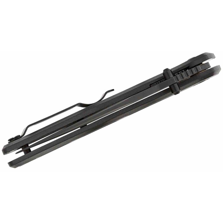 Couteau BLACKHAWK! Bunker Buster Black Manche GFN Lame Acier D2 Black Drop Point Liner Lock Clip BHBB401BK - Livraison Gratuite