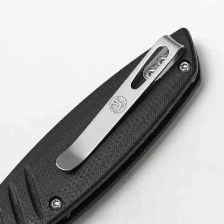 Couteau Vosteed Corsair Black Lame Acier Nitro-V SW Manche Micarta Crossbar Lock IKBS Clip VOSCSNWMK - Livraison Gratuite