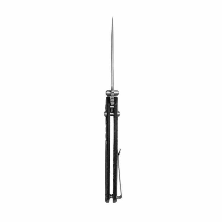 Couteau Vosteed Corsair Black Lame Acier Nitro-V SW Manche Micarta Crossbar Lock IKBS Clip VOSCSNWMK - Livraison Gratuite