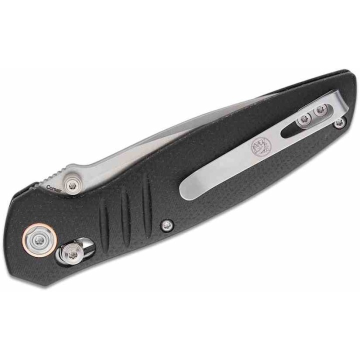 Couteau Vosteed Corsair Black Lame Acier Nitro-V SW Manche Micarta Crossbar Lock IKBS Clip VOSCSNWMK - Livraison Gratuite