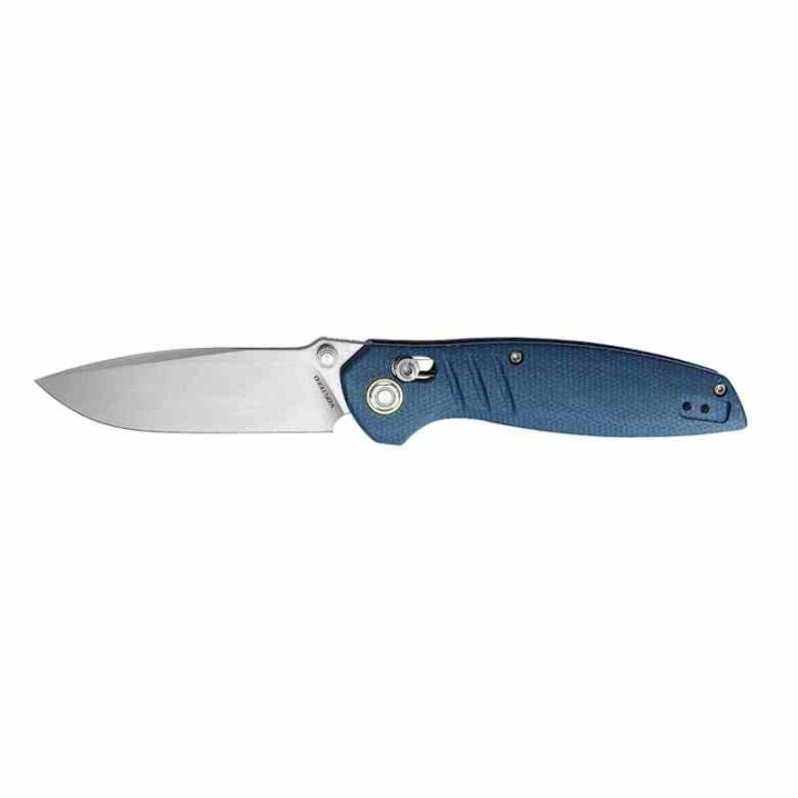 Couteau Vosteed Corsair Blue Lame Acier Nitro-V SW Manche Micarta Crossbar Lock IKBS Clip VOSCSNWML - Livraison Gratuite