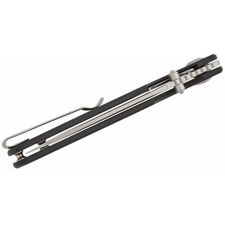 Couteau CJRB Cutlery Nova Black Manche G10 Lame Tanto Acier AR-RPM9 IKBS Liner Lock Clip J1937BK - Livraison Gratuite