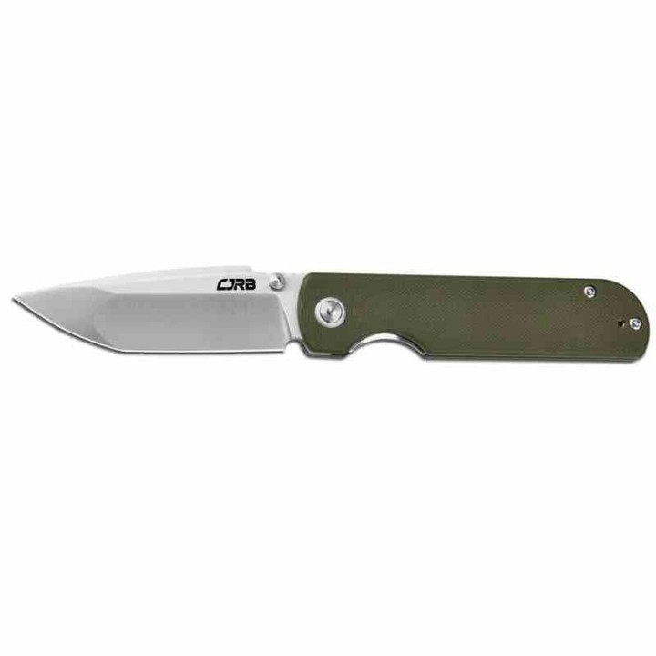 Couteau CJRB Cutlery Nova Green Manche G10 Lame Tanto Acier AR-RPM9 IKBS Liner Lock Clip J1937GN - Livraison Gratuite