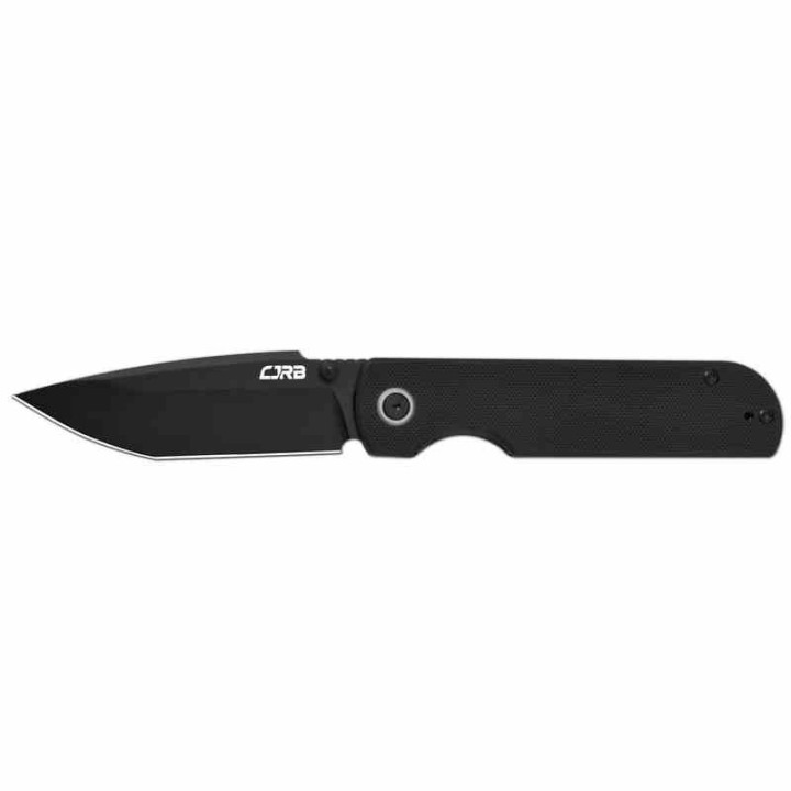 Couteau CJRB Cutlery Nova Black Manche G10 Lame Tanto Acier AR-RPM9 BLK IKBS Liner Lock Clip J1937BBK - Livraison Gratuite