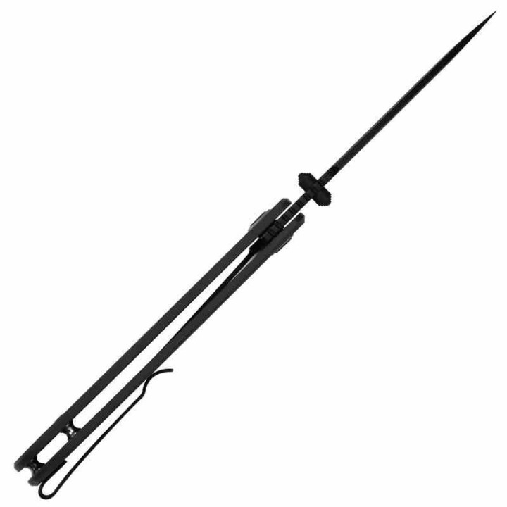 Couteau CJRB Cutlery Nova Black Manche G10 Lame Tanto Acier AR-RPM9 BLK IKBS Liner Lock Clip J1937BBK - Livraison Gratuite