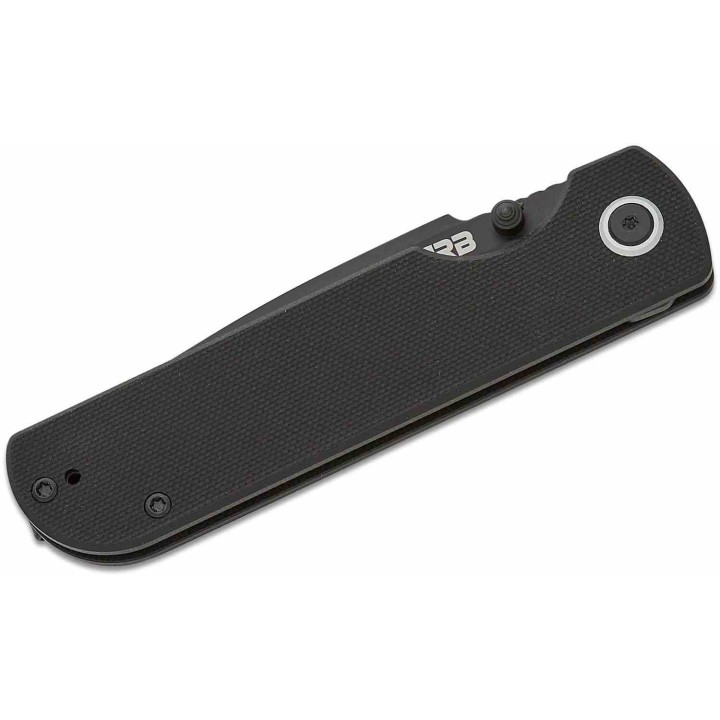 Couteau CJRB Cutlery Nova Black Manche G10 Lame Tanto Acier AR-RPM9 BLK IKBS Liner Lock Clip J1937BBK - Livraison Gratuite