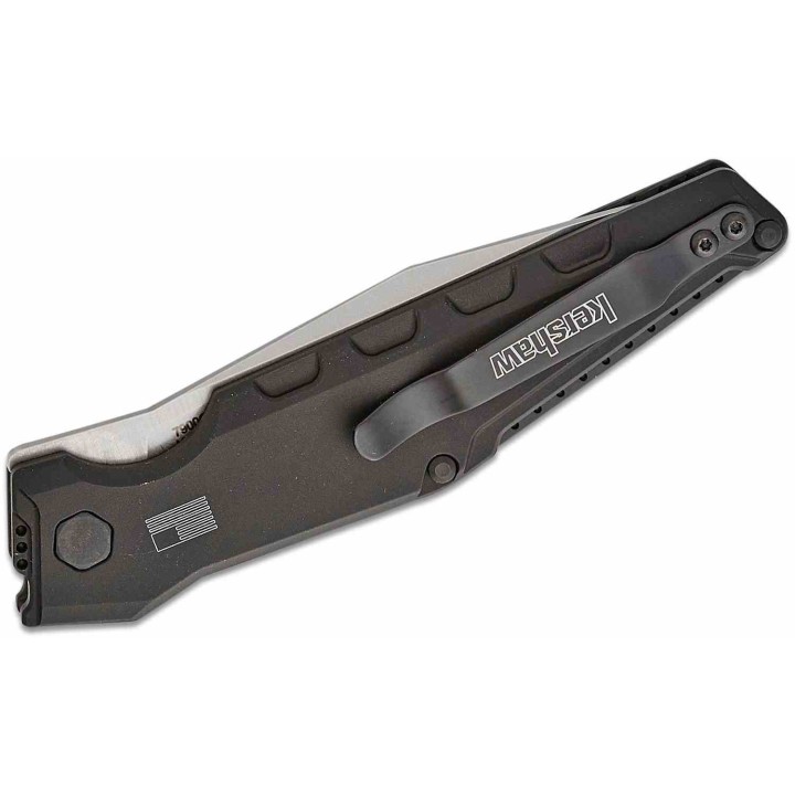 Couteau Automatique Kershaw Launch 7 AUTO Lame Acier MagnaCut Clip Point Manche FCarbone/Alu USA KS7900CF - Livraison Gratuite