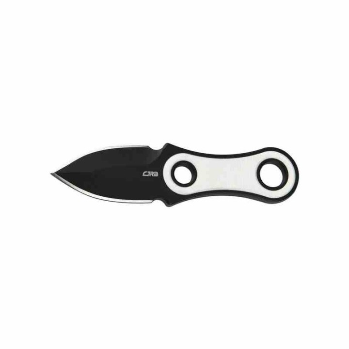 Couteau CJRB Knap White Manche G10 Lame Dague Acier AR-RPM9 Etui Cuir J1940BWH - Livraison Gratuite