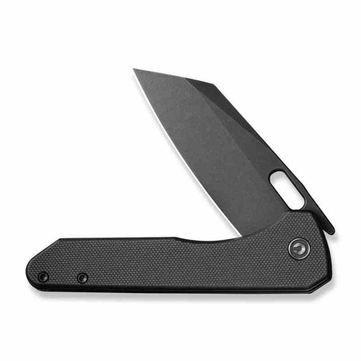 Couteau CIVIVI Nugz Black Manche G10 Lame Tanto Reverse Acier 14C28N BLK IKBS Linerlock Clip CIVC230601 - Livraison Gratuite