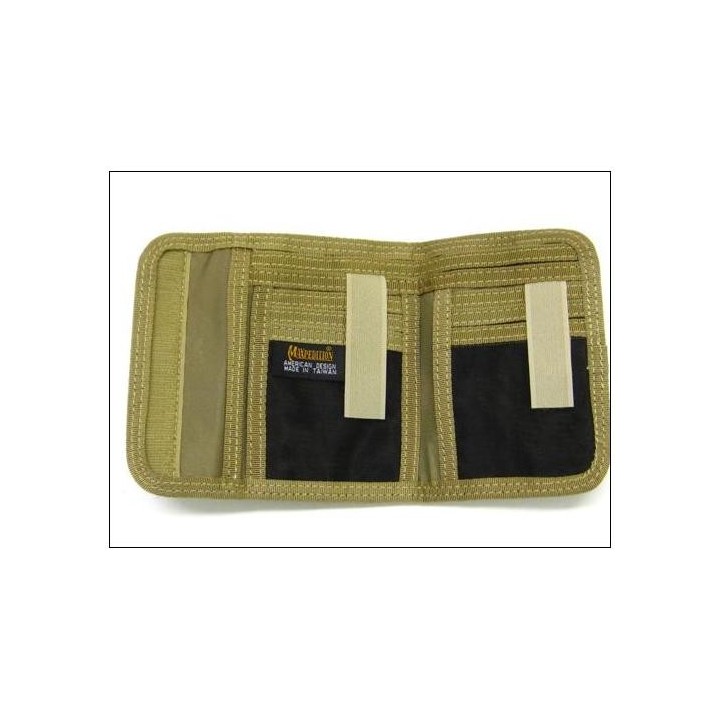 Portefeuille MAXPEDITION Khaki Nylon 0229 SPARTAN WALLET MX229K