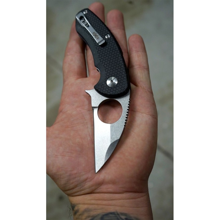 Couteau Brous Blades SSF Silent Soldier Lame Acier D2 Manche Polymère IKBS BRBM002 - Livraison Gratuite