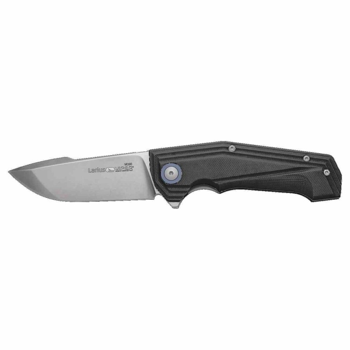 Couteau Viper Larius Black Manche G10 Lame Acier M390 IKBS Linerlock Clip Made Italy V5960GB - Livraison Gratuite
