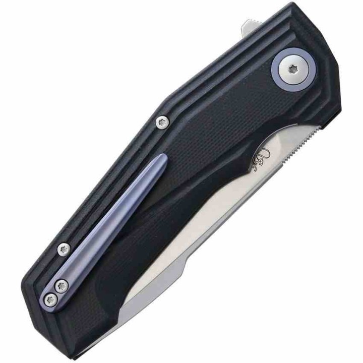Couteau Viper Larius Black Manche G10 Lame Acier M390 IKBS Linerlock Clip Made Italy V5960GB - Livraison Gratuite