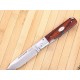 Couteau Fallkniven Gentleman's Pocket Acier Lam.CoS Manche Cocobolo Made In Sweden FKGP - Livraison Gratuite