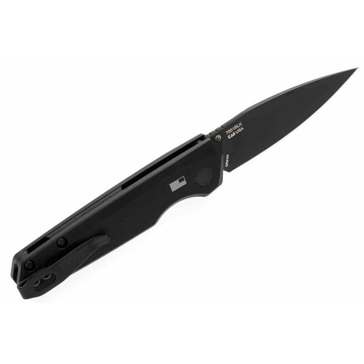 Couteau Automatique Kershaw Launch 18 AUTO Lame Acier CPM-154 Black Manche Black Alu USA KS7551BLK - Livraison Gratuite