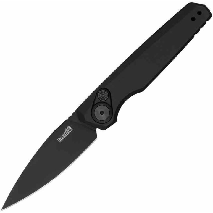 Couteau Automatique Kershaw Launch 18 AUTO Lame Acier CPM-154 Black Manche Black Alu USA KS7551BLK - Livraison Gratuite