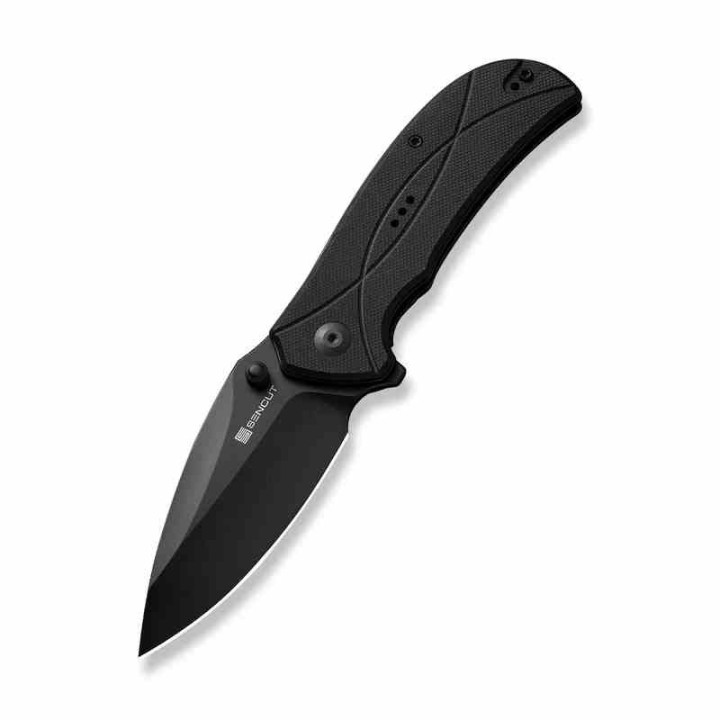 Couteau Sencut Hyrax Black Manche G10 Lame Acier 9Cr18MoV Black IKBS Linerlock Clip S230971 - Livraison Gratuite