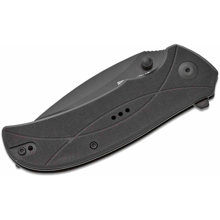Couteau Sencut Hyrax Black Manche G10 Lame Acier 9Cr18MoV Black IKBS Linerlock Clip S230971 - Livraison Gratuite