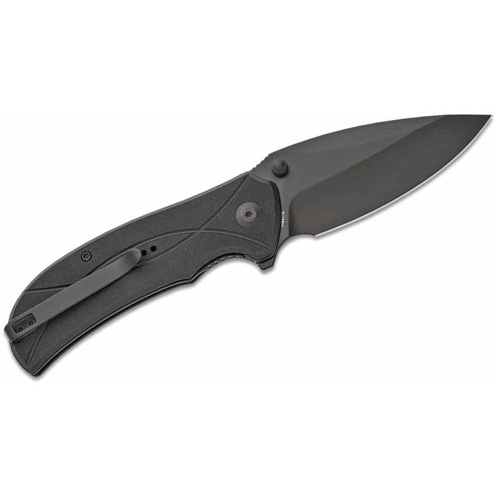Couteau Sencut Hyrax Black Manche G10 Lame Acier 9Cr18MoV Black IKBS Linerlock Clip S230971 - Livraison Gratuite