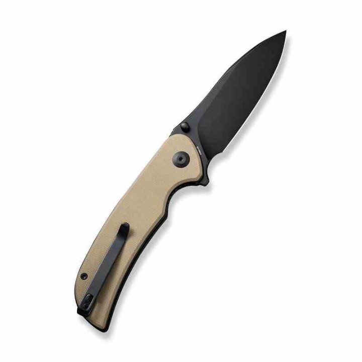 Couteau Sencut Borzam Tan Manche G10 Lame Acier 9Cr18MoV Black IKBS Linerlock Clip S230772 - Livraison Gratuite