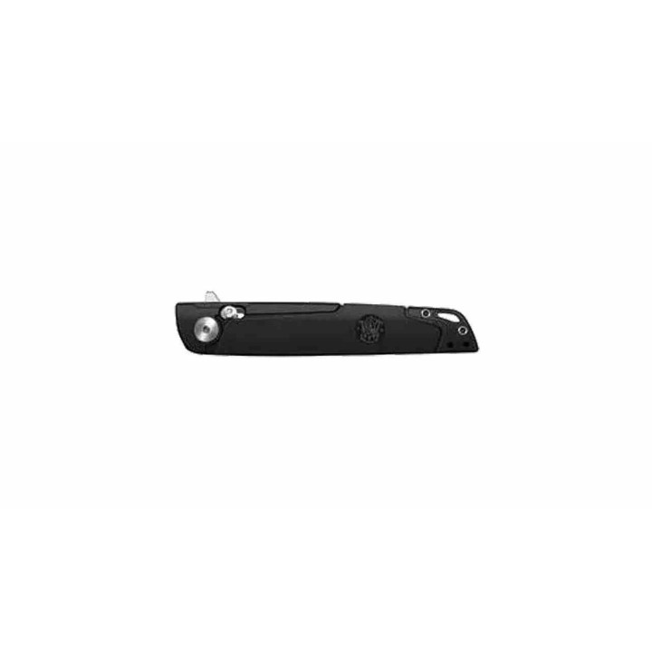 Couteau Smith&Wesson 24/7 Crossbar Lock Lame Acier 7Cr17MoV Manche Polymer IKBS Clip SW1205908 - Livraison Gratuite