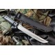 Couteau de Combat Kizlyar Sensei Lame Acier AUS-8 Manche Kraton Etui Kydex Made In Russia KK0238 - Livraison Gratuite