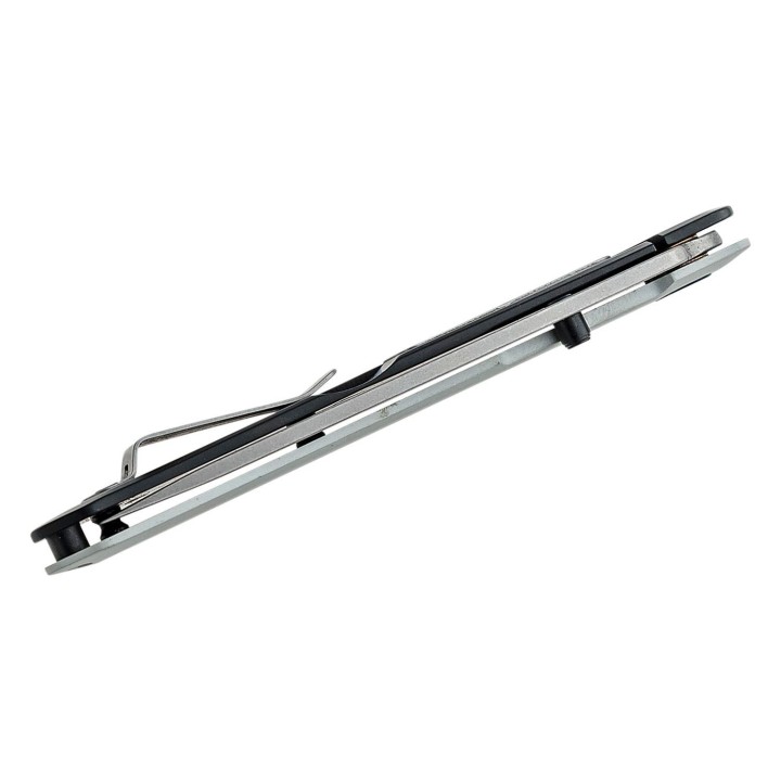 Couteau Gerber Affinity Sylver Aluminium Manche Alu/Acier Lame Acier D2 Framelock Clip G1867 - Livraison Gratuite