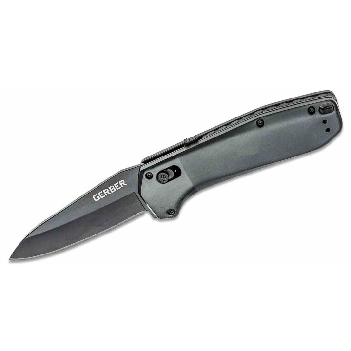 Couteau Gerber Highbrow Pivot Lock A/O Manche Aluminum Lame Acier 7Cr17MoV Clip G1640 - Livraison Gratuite