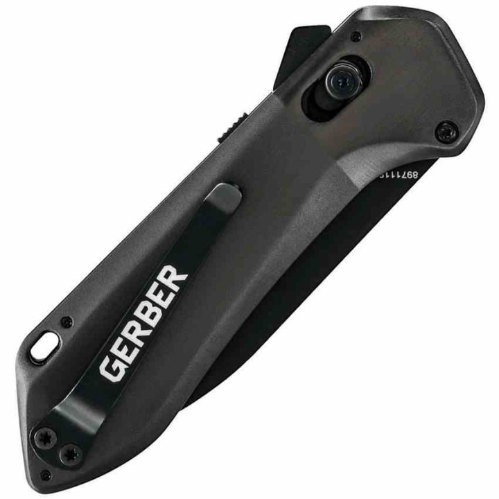 Couteau Gerber Highbrow Pivot Lock A/O Manche Aluminum Lame Acier 7Cr17MoV Clip G1640 - Livraison Gratuite