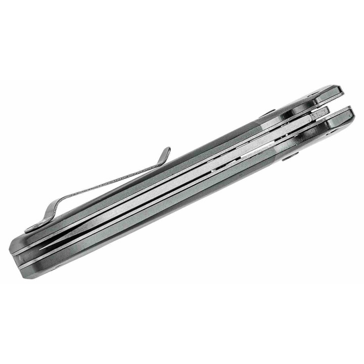 Couteau Gerber Highbrow Pivot Lock A/O Manche Gray Alu Lame Acier 7Cr17MoV Serr Clip G30001638 - Livraison Gratuite