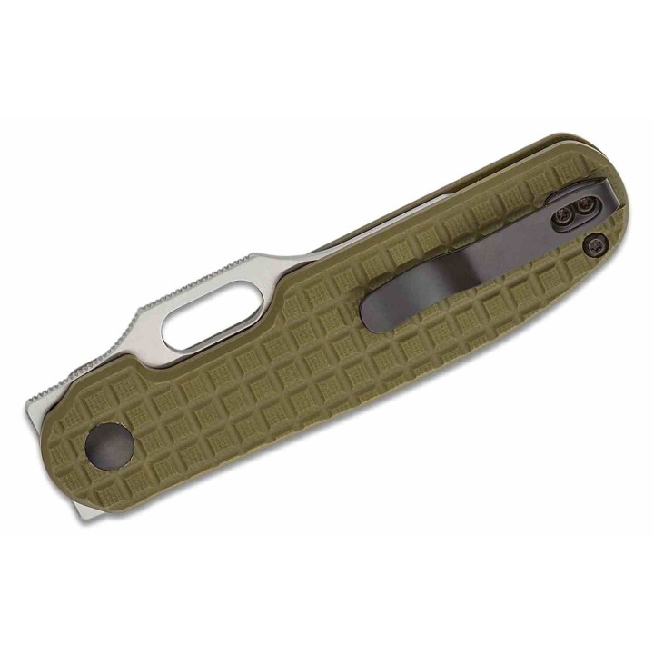 Couteau Kizer Cormorant Green Lame 154CM satin Manche G10 IKBS Button Lock Clip KIV4562C1 - Livraison Gratuite