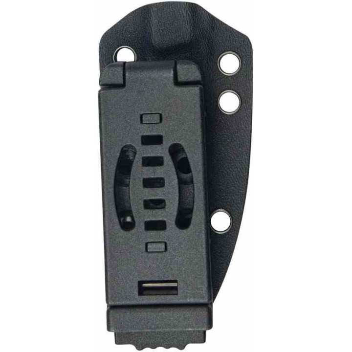 Couteau Kubey JL Kwaiken Fixie Ultem Lame Acier 14C28N Blackwash Etui Kydex KUB355D - Livraison Gratuite