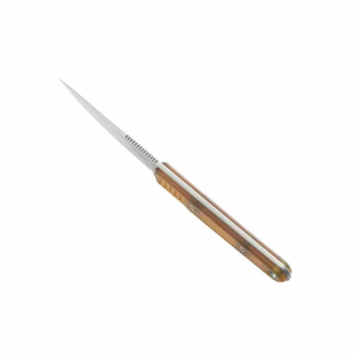 Couteau Kubey JL Kwaiken Fixie Ultem Lame Acier 14C28N Beadblast Etui Kydex KUB355C - Livraison Gratuite